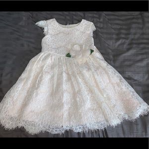 Lace toddler dress